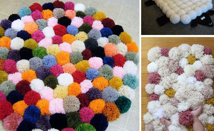 Aprende como fazer pompons de lã